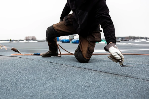 Flat roofing services by Juniper Roofing Services
