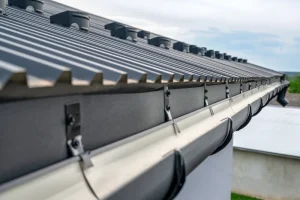 guttering on roof