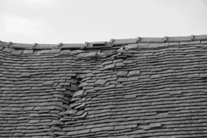 Roof in need of repair